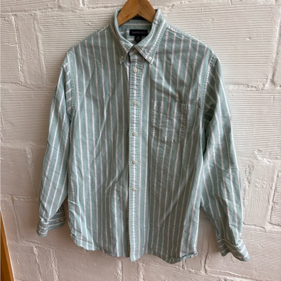 Land’ End Cotton Button down - Picture 1 of 7